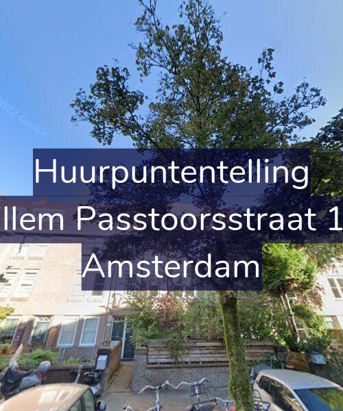 Foto gevel Huurpuntentelling voor Willem Passtoorsstraat 125, Amsterdam