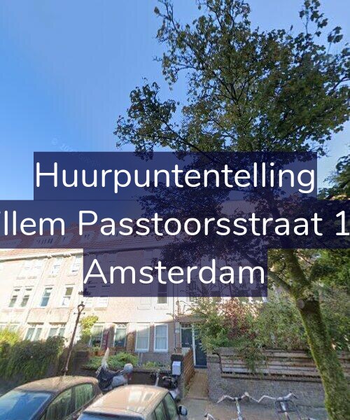 Foto gevel Huurpuntentelling voor Willem Passtoorsstraat 123, Amsterdam