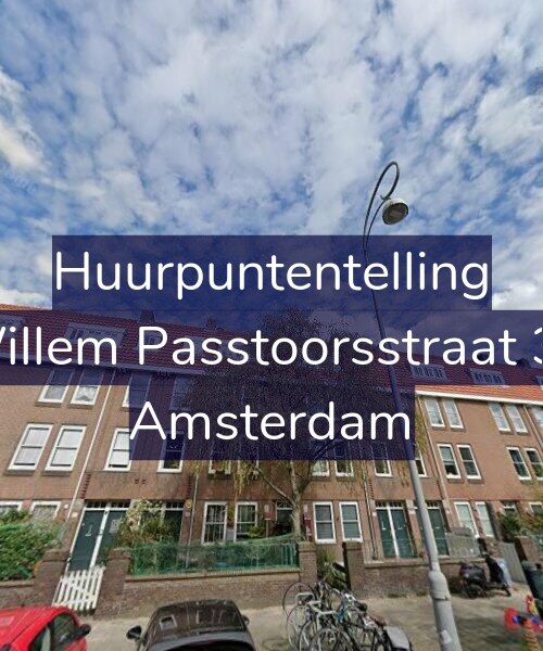 Foto gevel Huurpuntentelling voor Willem Passtoorsstraat 31, Amsterdam