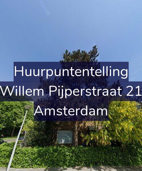 Foto gevel Huurpuntentelling voor Willem Pijperstraat 21, Amsterdam