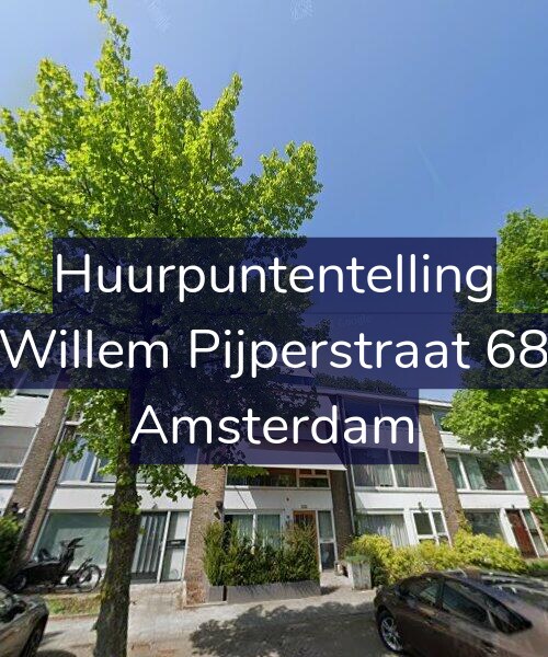 Foto gevel Huurpuntentelling voor Willem Pijperstraat 68, Amsterdam