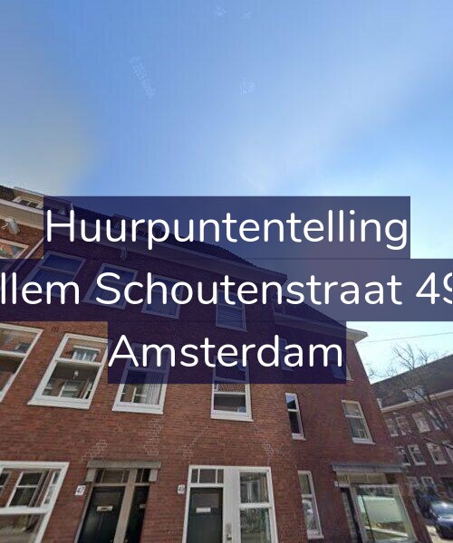 Foto gevel Huurpuntentelling voor Willem Schoutenstraat 49-2, Amsterdam