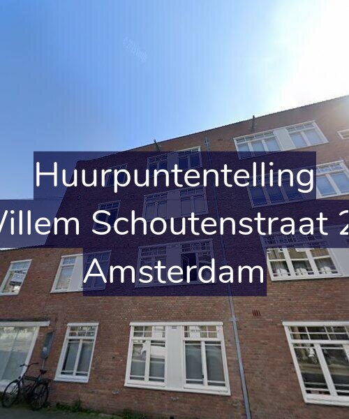 Foto gevel Huurpuntentelling voor Willem Schoutenstraat 29, Amsterdam