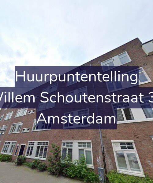 Foto gevel Huurpuntentelling voor Willem Schoutenstraat 35, Amsterdam