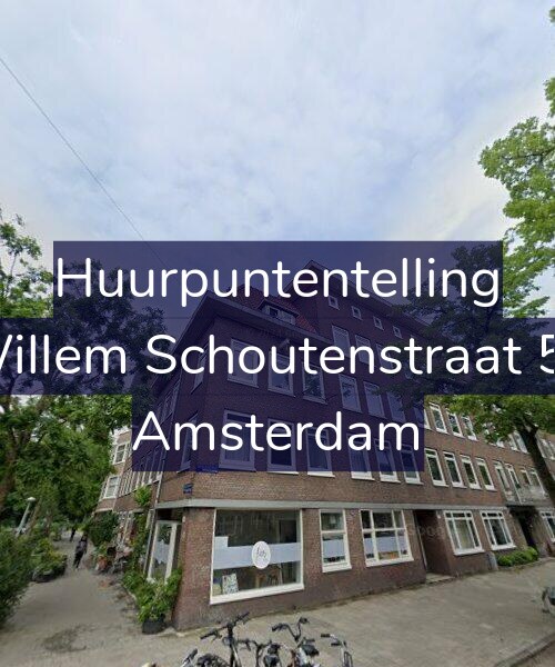 Foto gevel Huurpuntentelling voor Willem Schoutenstraat 50, Amsterdam