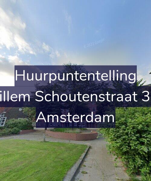 Foto gevel Huurpuntentelling voor Willem Schoutenstraat 3-H, Amsterdam