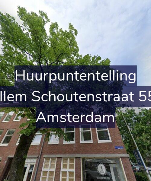 Foto gevel Huurpuntentelling voor Willem Schoutenstraat 55-2, Amsterdam