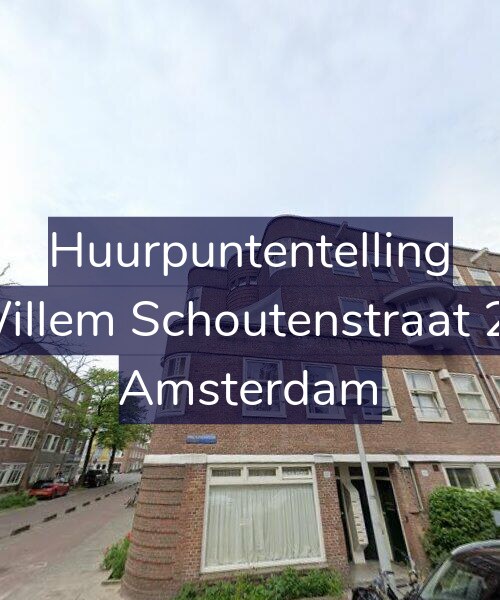 Foto gevel Huurpuntentelling voor Willem Schoutenstraat 20, Amsterdam