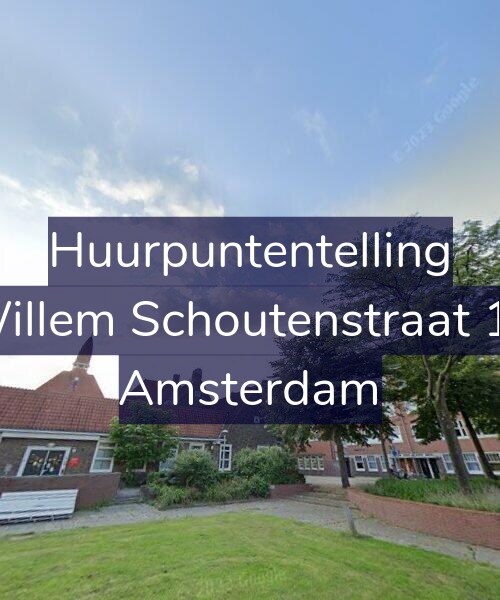 Foto gevel Huurpuntentelling voor Willem Schoutenstraat 12, Amsterdam