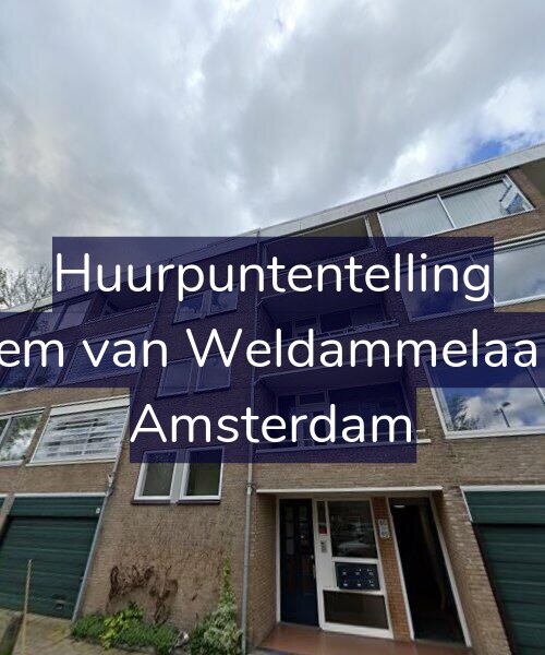 Foto gevel Huurpuntentelling voor Willem van Weldammelaan 88, Amsterdam