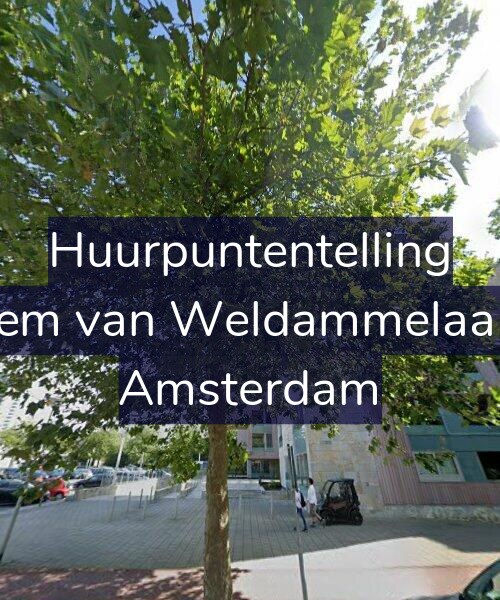 Foto gevel Huurpuntentelling voor Willem van Weldammelaan 89, Amsterdam
