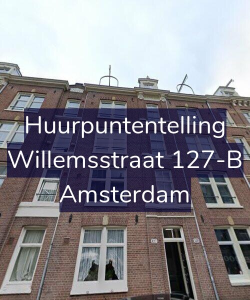 Foto gevel Huurpuntentelling voor Willemsstraat 127-B, Amsterdam