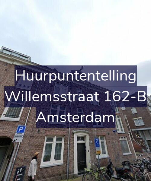 Foto gevel Huurpuntentelling voor Willemsstraat 162-B, Amsterdam