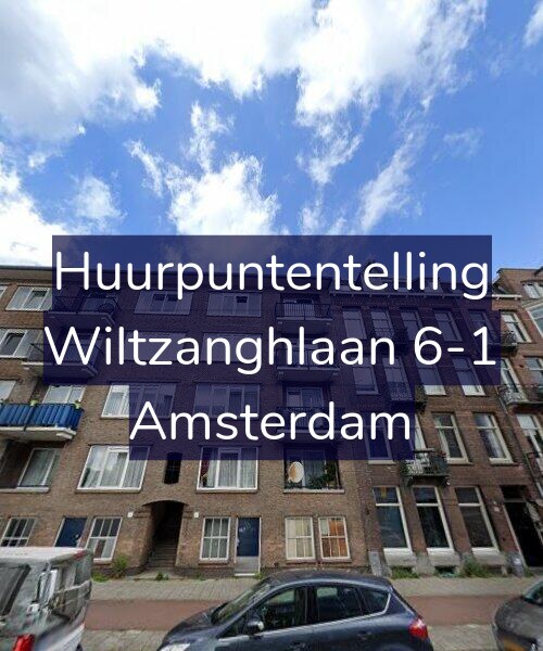 Foto gevel Huurpuntentelling voor Wiltzanghlaan 6-1, Amsterdam
