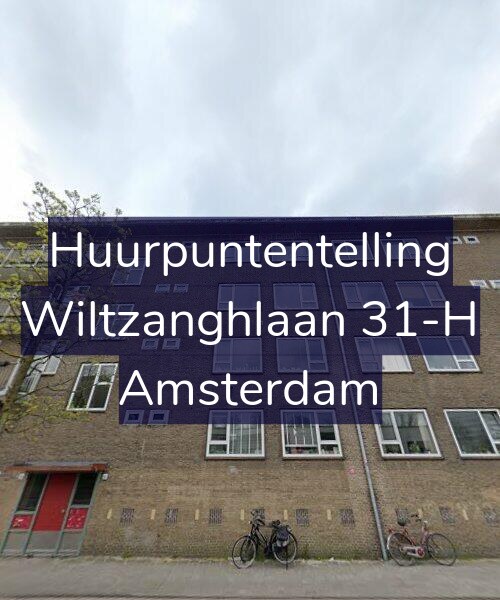 Foto gevel Huurpuntentelling voor Wiltzanghlaan 31-H, Amsterdam