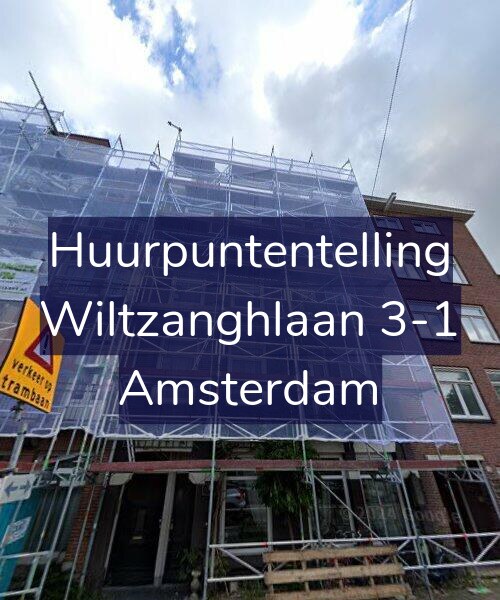 Foto gevel Huurpuntentelling voor Wiltzanghlaan 3-1, Amsterdam