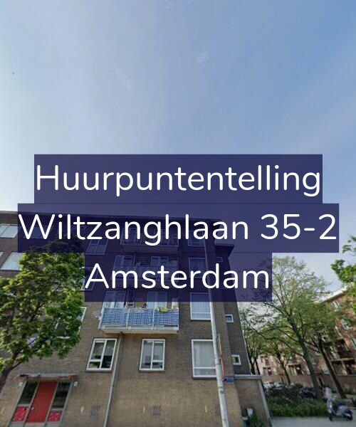 Foto gevel Huurpuntentelling voor Wiltzanghlaan 35-2, Amsterdam