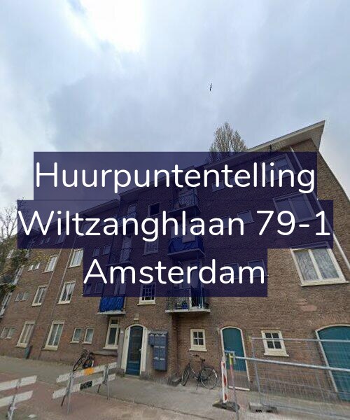 Foto gevel Huurpuntentelling voor Wiltzanghlaan 79-1, Amsterdam