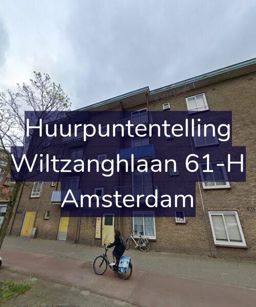 Foto gevel Huurpuntentelling voor Wiltzanghlaan 61-H, Amsterdam