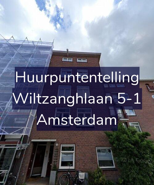 Foto gevel Huurpuntentelling voor Wiltzanghlaan 5-1, Amsterdam