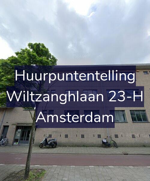 Foto gevel Huurpuntentelling voor Wiltzanghlaan 23-H, Amsterdam