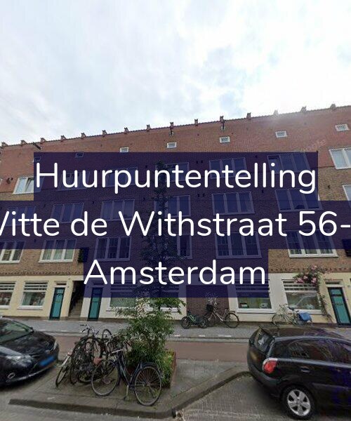 Foto gevel Huurpuntentelling voor Witte de Withstraat 56-H, Amsterdam