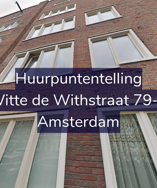 Foto gevel Huurpuntentelling voor Witte de Withstraat 79-C, Amsterdam