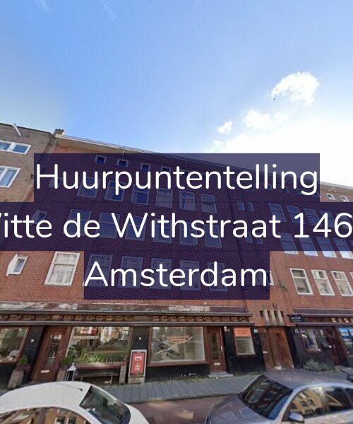 Foto gevel Huurpuntentelling voor Witte de Withstraat 146-4, Amsterdam