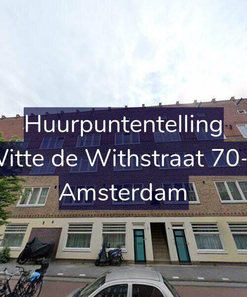 Foto gevel Huurpuntentelling voor Witte de Withstraat 70-1, Amsterdam