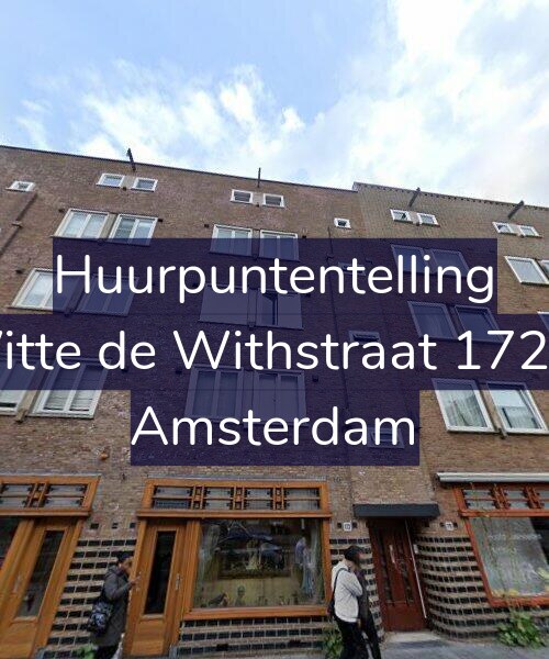 Foto gevel Huurpuntentelling voor Witte de Withstraat 172-1, Amsterdam