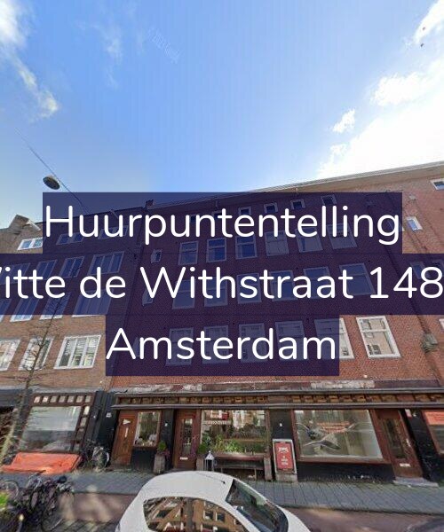Foto gevel Huurpuntentelling voor Witte de Withstraat 148-2, Amsterdam