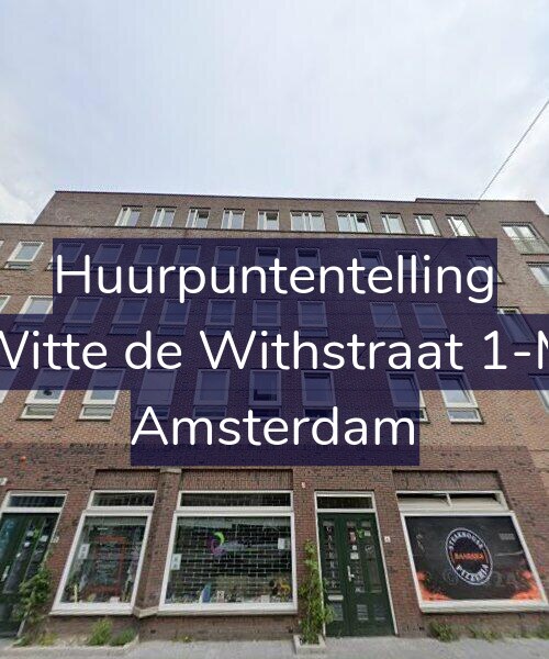 Foto gevel Huurpuntentelling voor Witte de Withstraat 1-M, Amsterdam