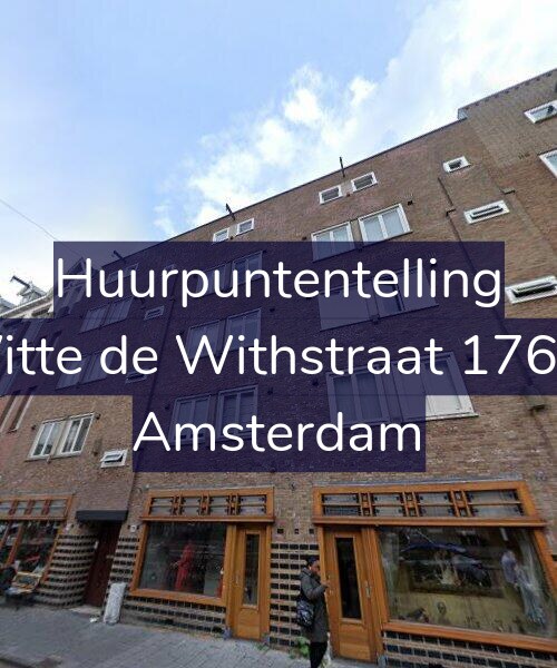Foto gevel Huurpuntentelling voor Witte de Withstraat 176-2, Amsterdam
