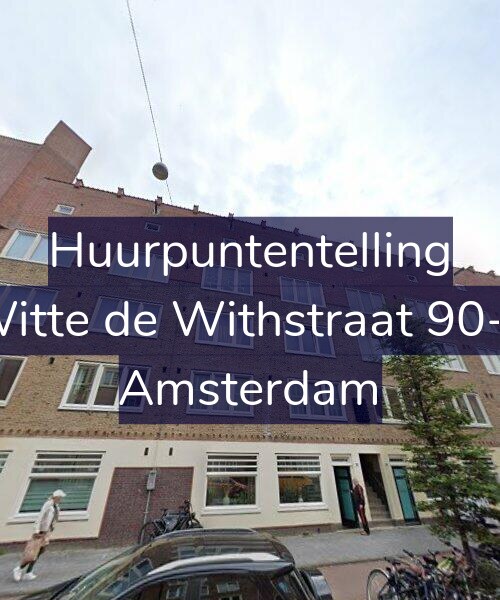 Foto gevel Huurpuntentelling voor Witte de Withstraat 90-1, Amsterdam