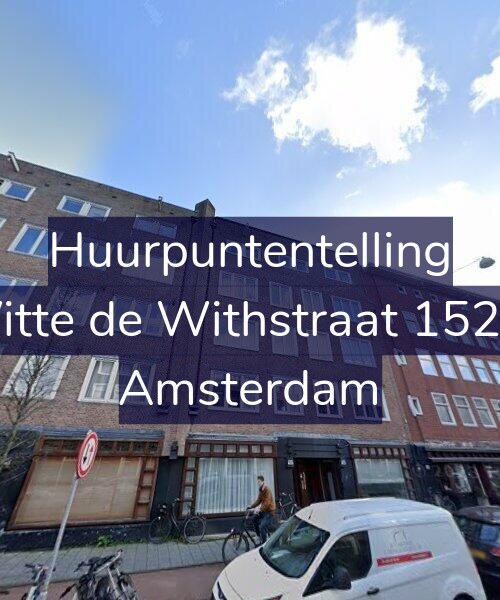 Foto gevel Huurpuntentelling voor Witte de Withstraat 152-1, Amsterdam