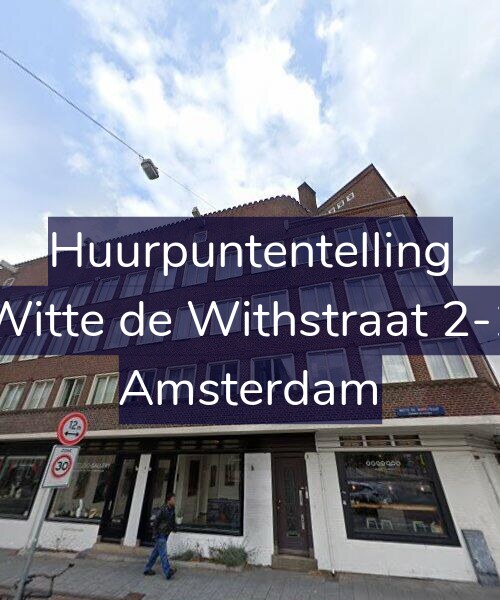 Foto gevel Huurpuntentelling voor Witte de Withstraat 2-1, Amsterdam