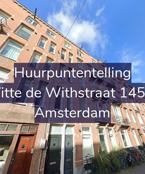 Foto gevel Huurpuntentelling voor Witte de Withstraat 145-4, Amsterdam