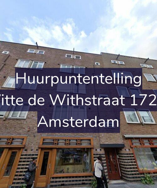 Foto gevel Huurpuntentelling voor Witte de Withstraat 172-2, Amsterdam
