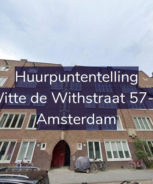 Foto gevel Huurpuntentelling voor Witte de Withstraat 57-D, Amsterdam