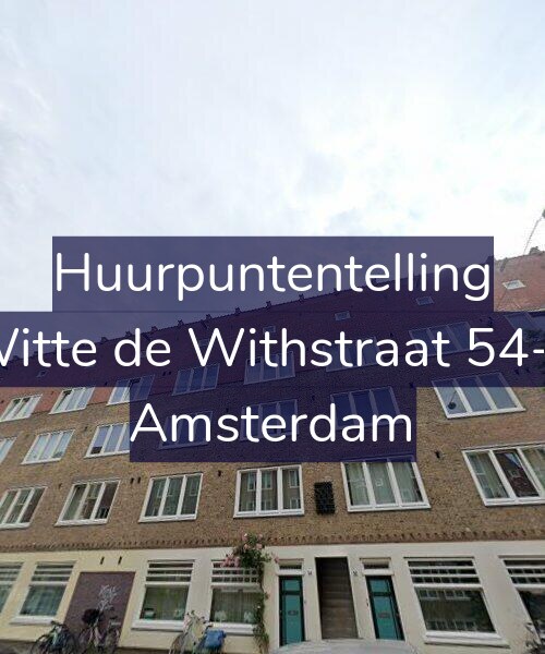 Foto gevel Huurpuntentelling voor Witte de Withstraat 54-3, Amsterdam