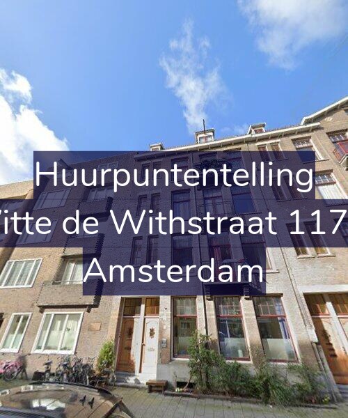 Foto gevel Huurpuntentelling voor Witte de Withstraat 117-2, Amsterdam
