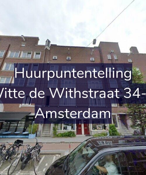 Foto gevel Huurpuntentelling voor Witte de Withstraat 34-H, Amsterdam