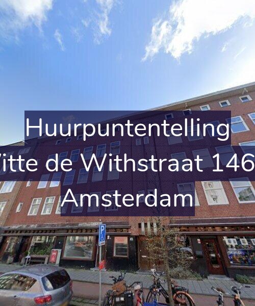 Foto gevel Huurpuntentelling voor Witte de Withstraat 146-3, Amsterdam