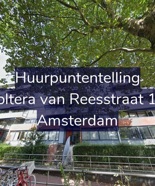 Foto gevel Huurpuntentelling voor Woltera van Reesstraat 141, Amsterdam