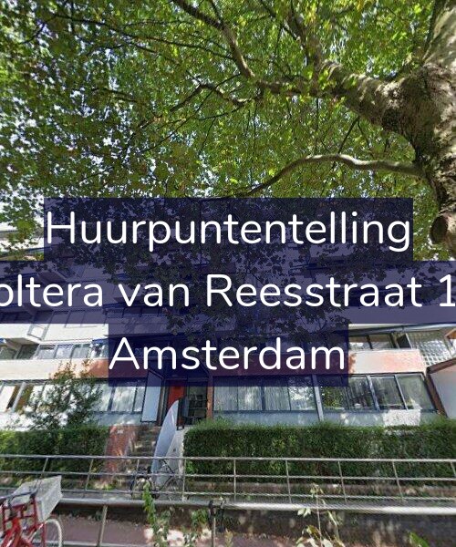Foto gevel Huurpuntentelling voor Woltera van Reesstraat 145, Amsterdam