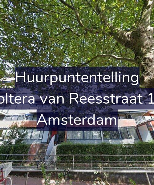 Foto gevel Huurpuntentelling voor Woltera van Reesstraat 143, Amsterdam