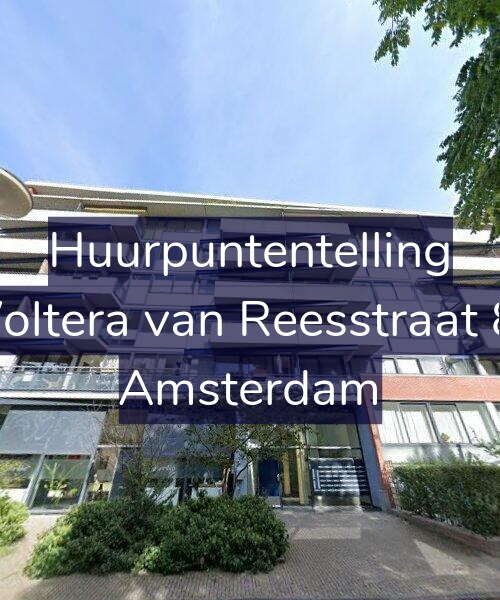 Foto gevel Huurpuntentelling voor Woltera van Reesstraat 83, Amsterdam
