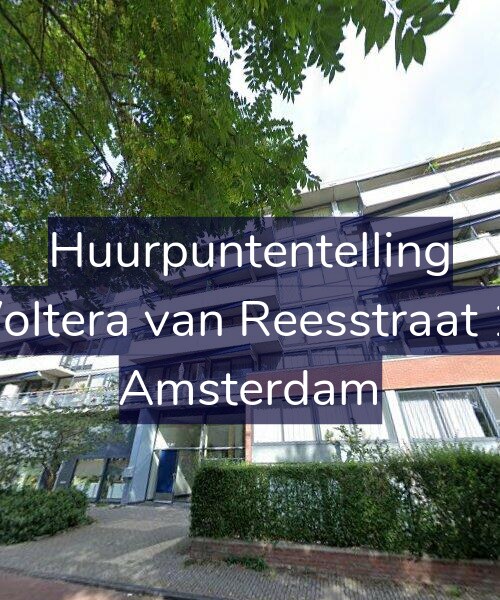 Foto gevel Huurpuntentelling voor Woltera van Reesstraat 19, Amsterdam