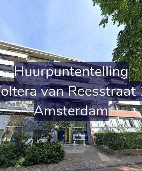 Foto gevel Huurpuntentelling voor Woltera van Reesstraat 15, Amsterdam