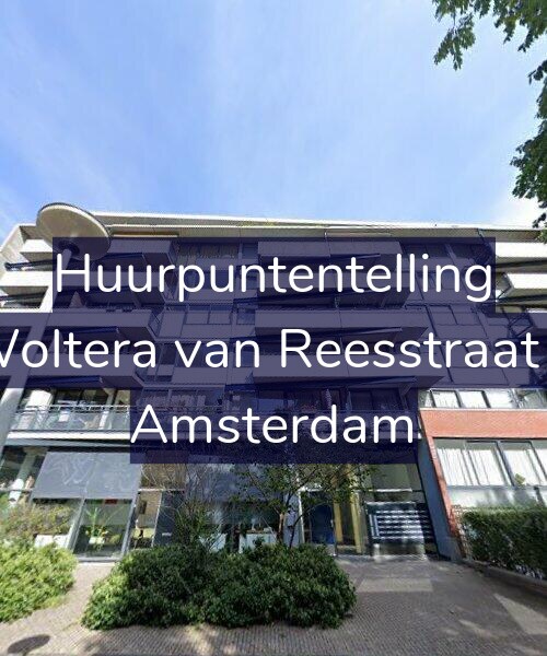 Foto gevel Huurpuntentelling voor Woltera van Reesstraat 9, Amsterdam